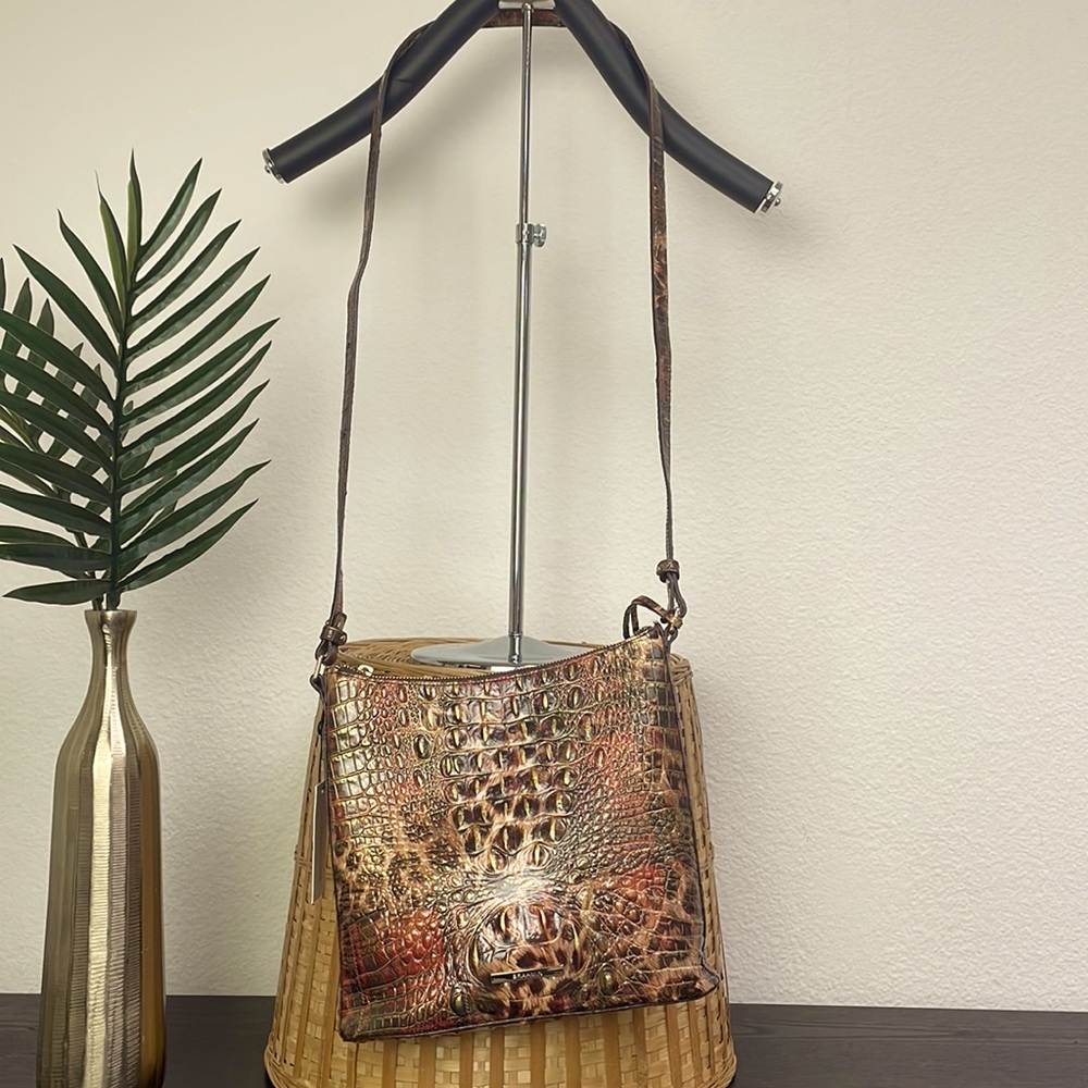 Brahmin Brown Crossbody Bag